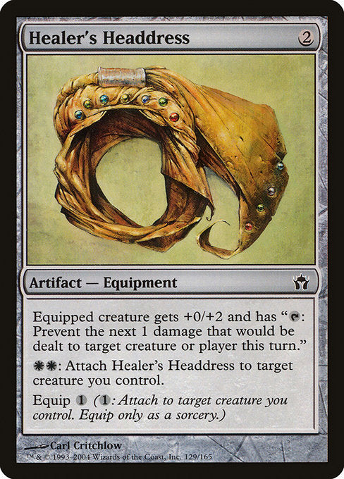 Healer's Headdress [Fifth Dawn] - Evolution TCG