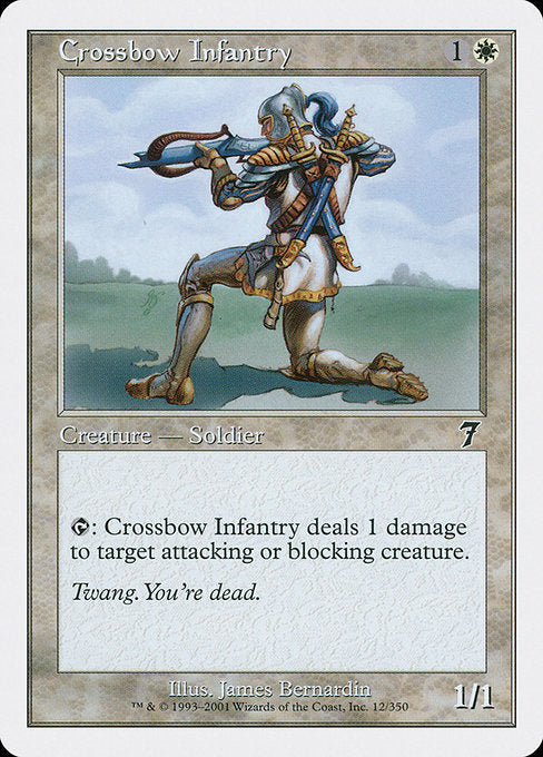 Crossbow Infantry [Seventh Edition] - Evolution TCG