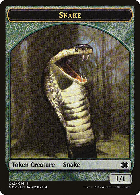 Snake [Modern Masters 2015 Tokens] - Evolution TCG