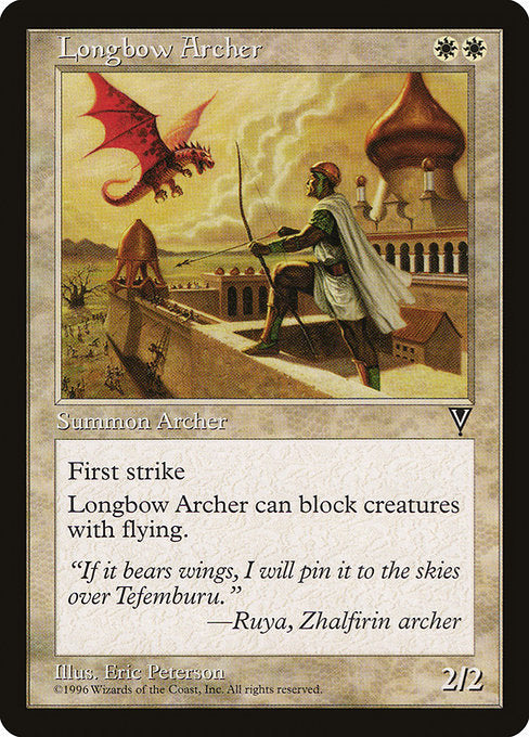 Longbow Archer [Visions] - Evolution TCG