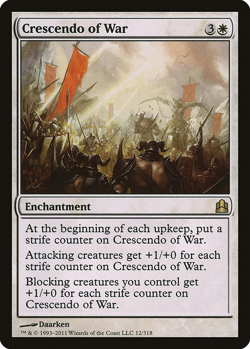 Crescendo of War [Commander 2011] - Evolution TCG