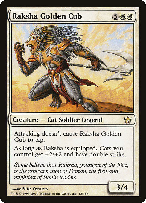 Raksha Golden Cub [Fifth Dawn] - Evolution TCG