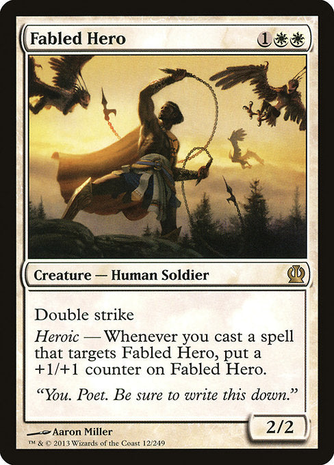 Fabled Hero [Theros] - Evolution TCG