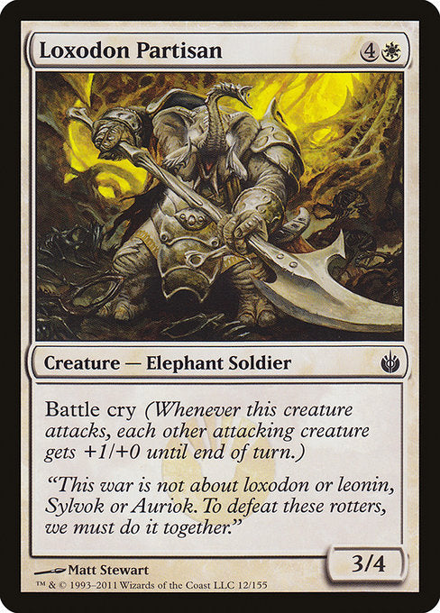 Loxodon Partisan [Mirrodin Besieged] - Evolution TCG