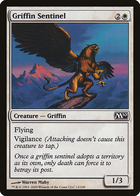 Griffin Sentinel [Magic 2010] - Evolution TCG