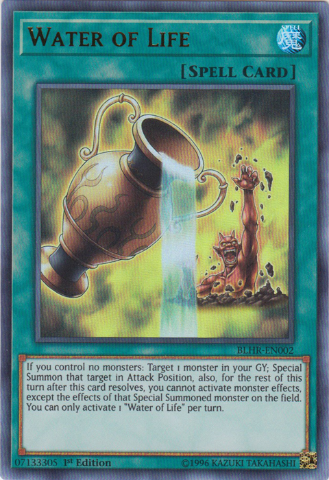 Water of Life [BLHR-EN002] Ultra Rare - Evolution TCG