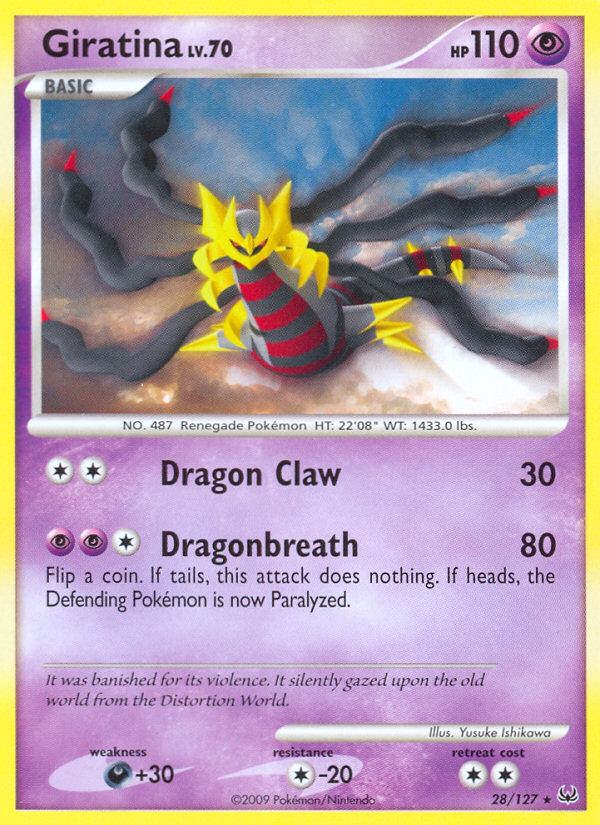 Giratina (28/127) [Platinum: Base Set] - Evolution TCG