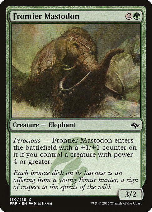 Frontier Mastodon [Fate Reforged] - Evolution TCG