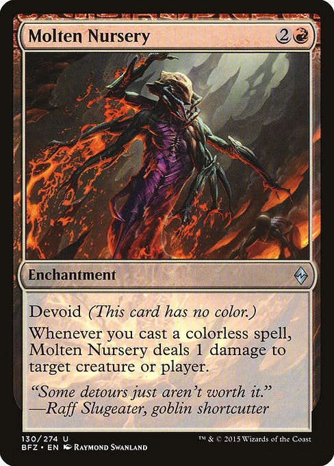 Molten Nursery [Battle for Zendikar] - Evolution TCG