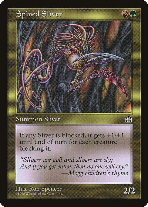 Spined Sliver [Stronghold] - Evolution TCG