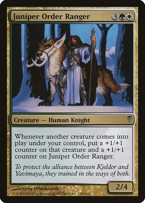 Juniper Order Ranger [Coldsnap] - Evolution TCG