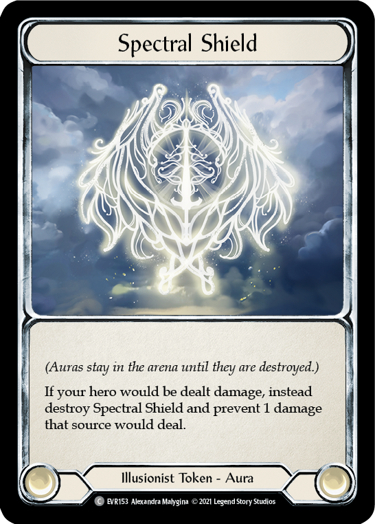 Spectral Shield [EVR153] (Everfest)  1st Edition Normal - Evolution TCG