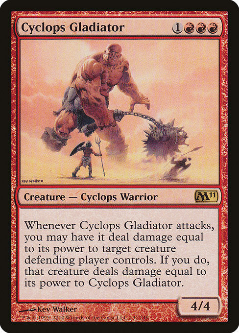 Cyclops Gladiator [Magic 2011] - Evolution TCG