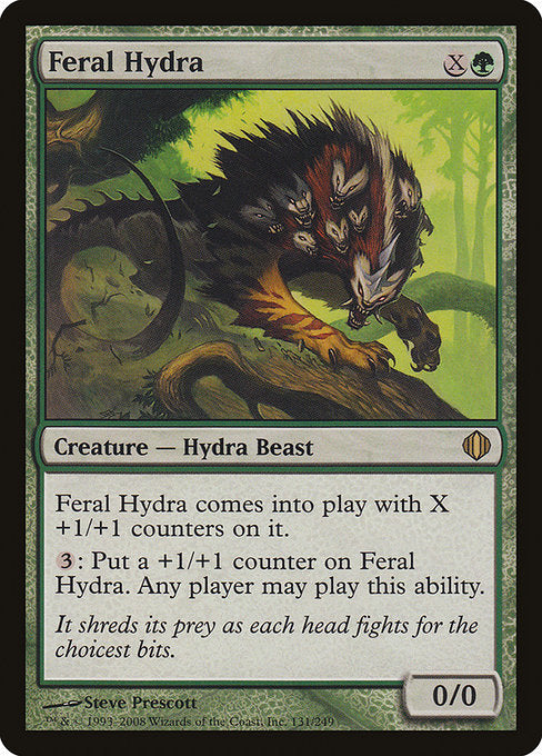 Feral Hydra [Shards of Alara] - Evolution TCG