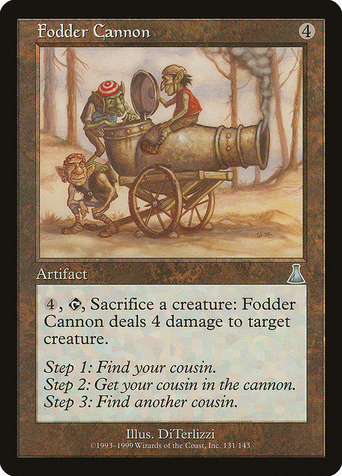 Fodder Cannon [Urza's Destiny] - Evolution TCG
