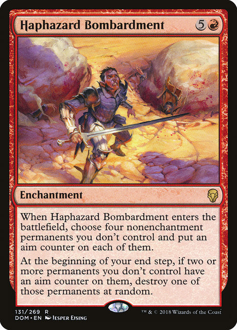 Haphazard Bombardment [Dominaria] - Evolution TCG