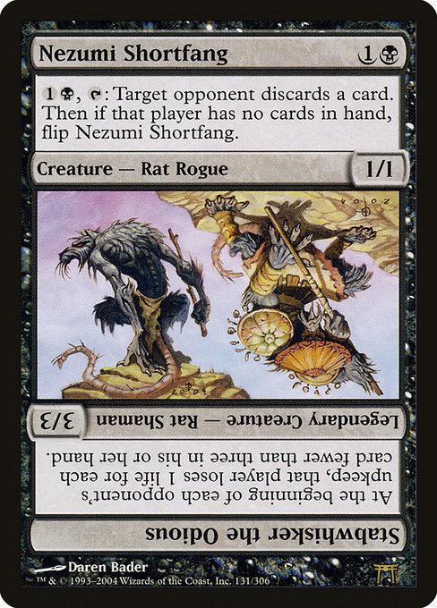 Nezumi Shortfang // Stabwhisker the Odious [Champions of Kamigawa] - Evolution TCG