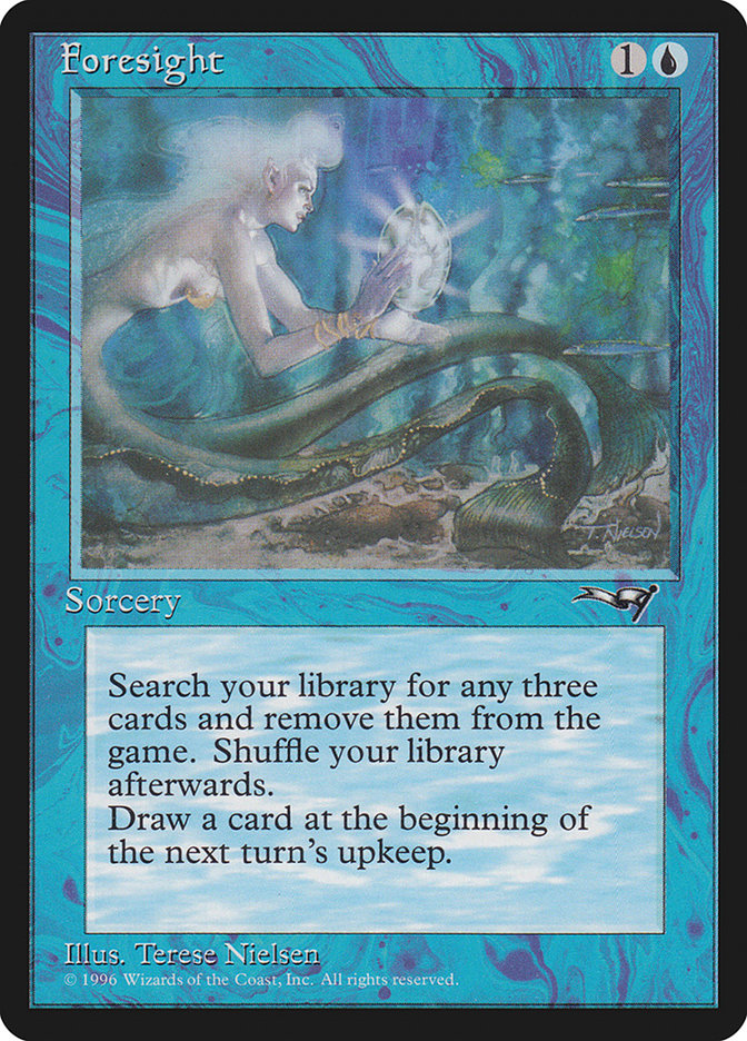 Foresight (Sea Floor) [Alliances] - Evolution TCG