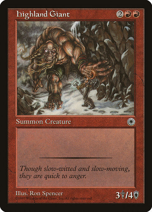 Highland Giant [Portal] - Evolution TCG