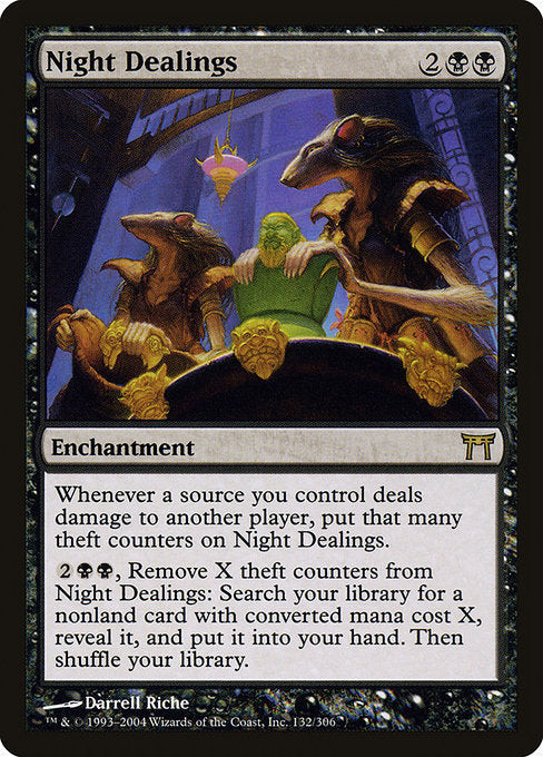 Night Dealings [Champions of Kamigawa] - Evolution TCG