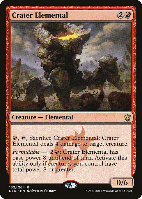 Crater Elemental [Dragons of Tarkir] - Evolution TCG