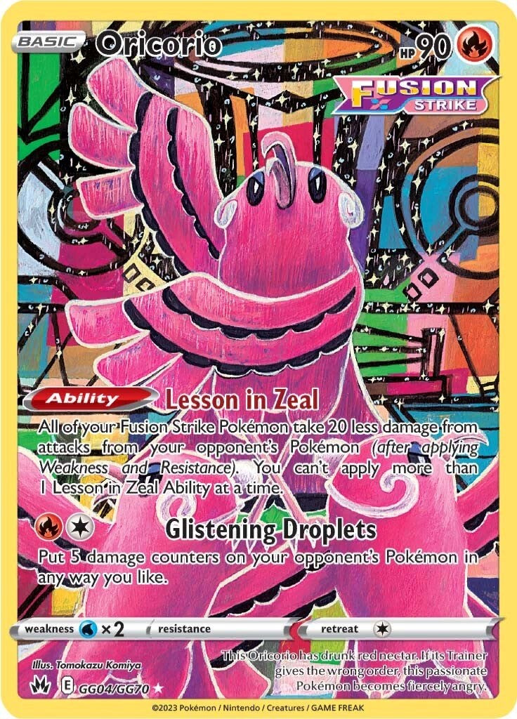 Oricorio (GG04/GG70) [Sword & Shield: Crown Zenith] - Evolution TCG