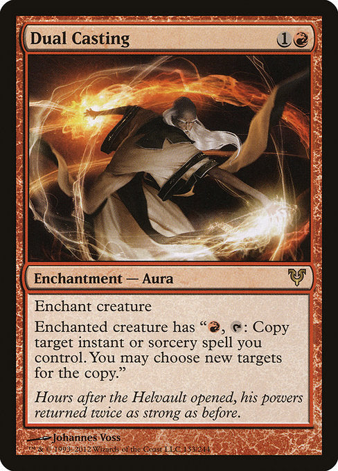 Dual Casting [Avacyn Restored] - Evolution TCG