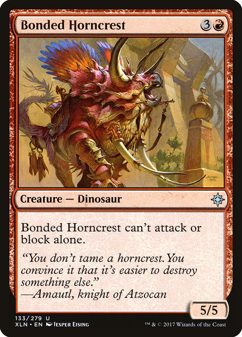 Bonded Horncrest [Ixalan] - Evolution TCG