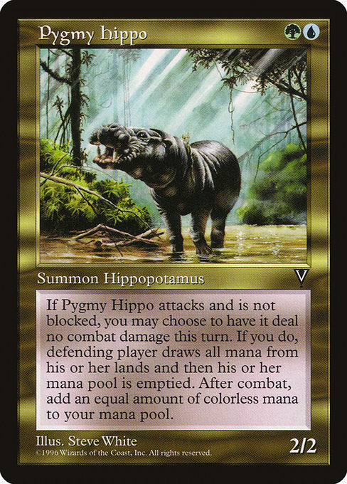 Pygmy Hippo [Visions] - Evolution TCG