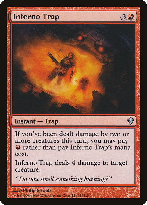 Inferno Trap [Zendikar] - Evolution TCG
