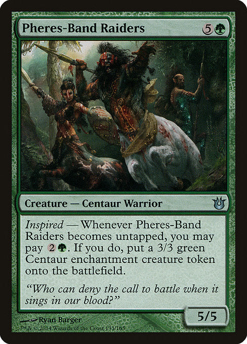 Pheres-Band Raiders [Born of the Gods] - Evolution TCG