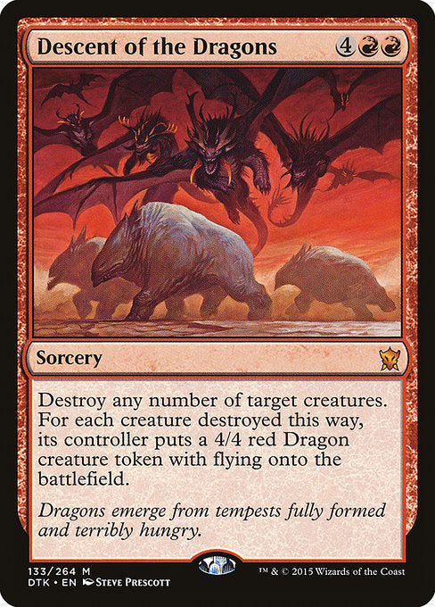 Descent of the Dragons [Dragons of Tarkir] - Evolution TCG