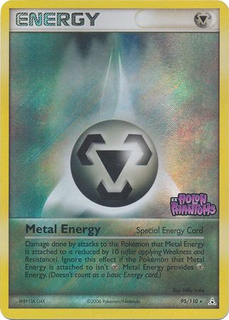 Metal Energy (95/110) (Stamped) [EX: Holon Phantoms] - Evolution TCG