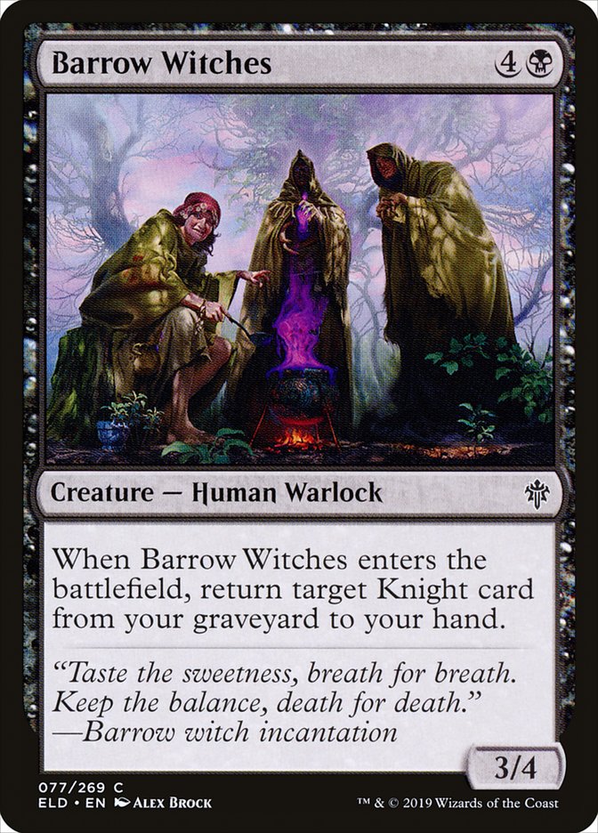 Barrow Witches [Throne of Eldraine] - Evolution TCG
