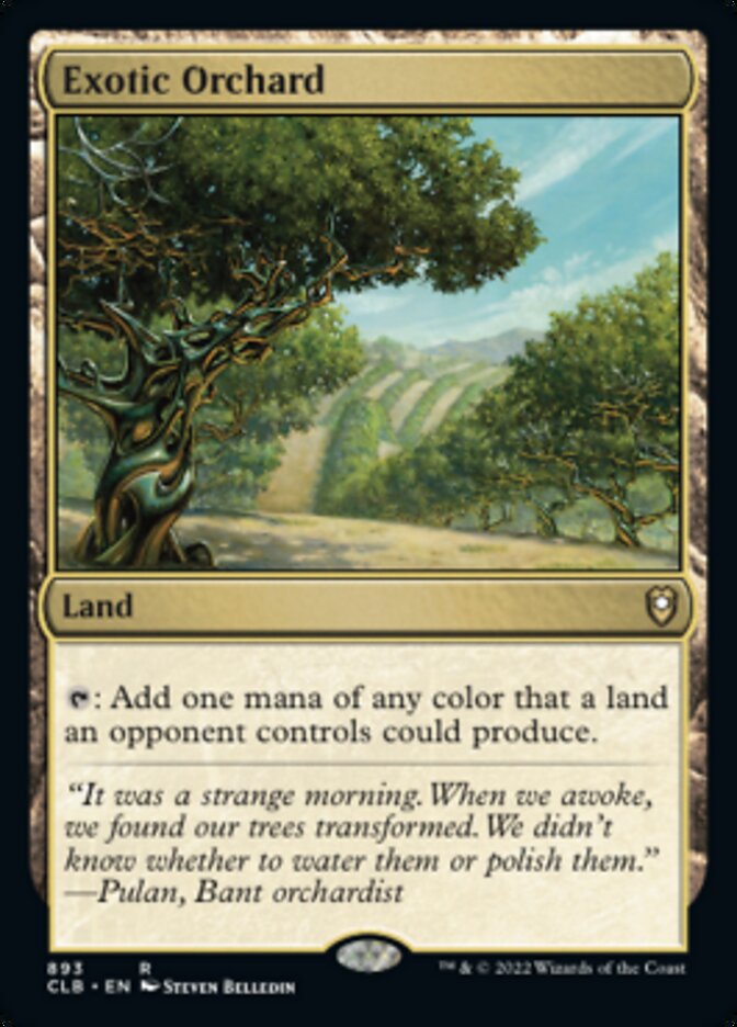 Exotic Orchard [Commander Legends: Battle for Baldur's Gate] - Evolution TCG