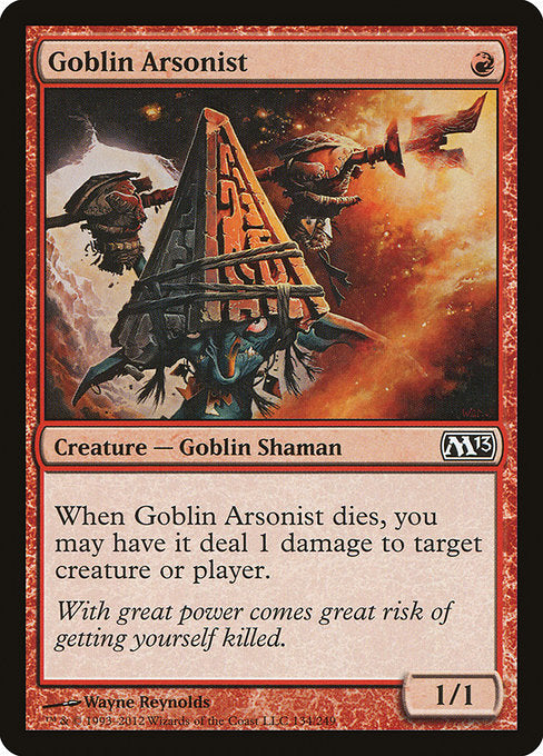 Goblin Arsonist [Magic 2013] - Evolution TCG