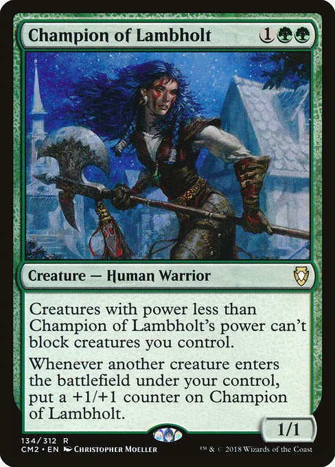 Champion of Lambholt [Commander Anthology Volume II] - Evolution TCG