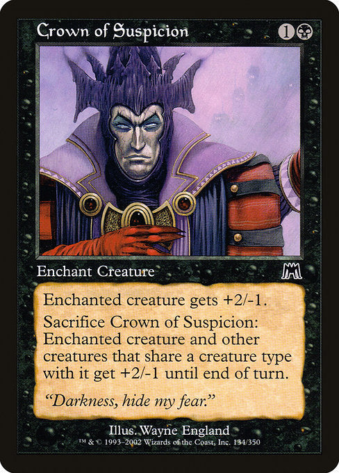 Crown of Suspicion [Onslaught] - Evolution TCG