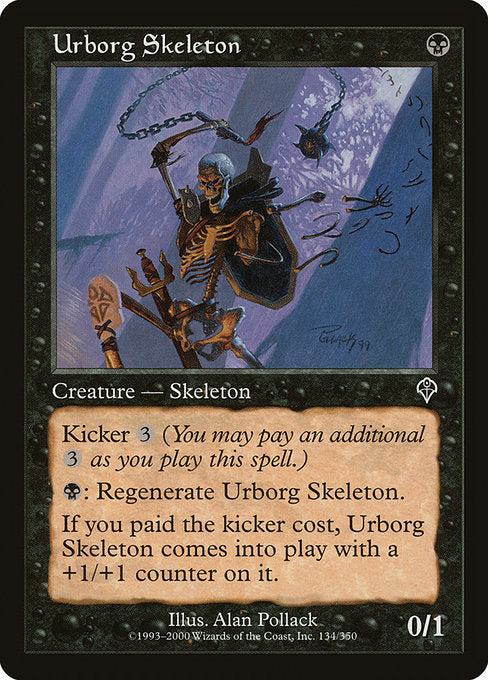 Urborg Skeleton [Invasion] - Evolution TCG