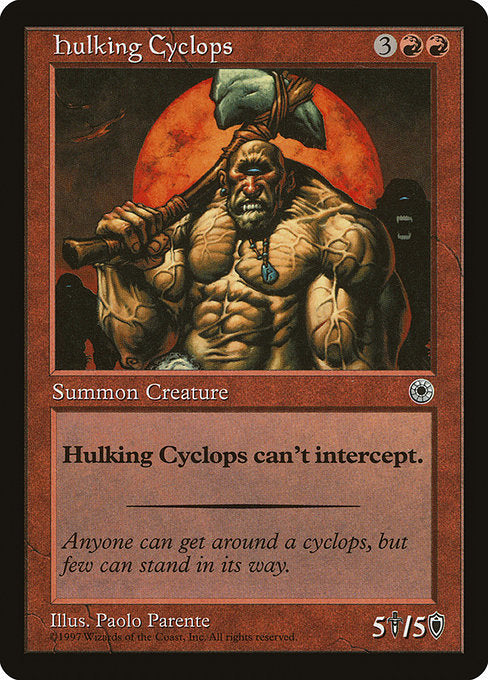 Hulking Cyclops [Portal] - Evolution TCG