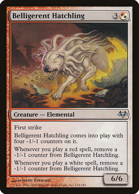 Belligerent Hatchling [Eventide] - Evolution TCG