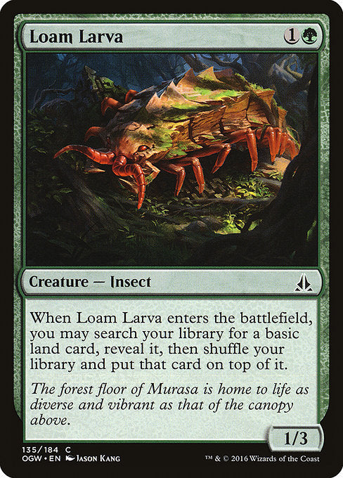 Loam Larva [Oath of the Gatewatch] - Evolution TCG