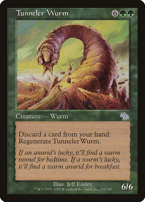 Tunneler Wurm [Judgment] - Evolution TCG