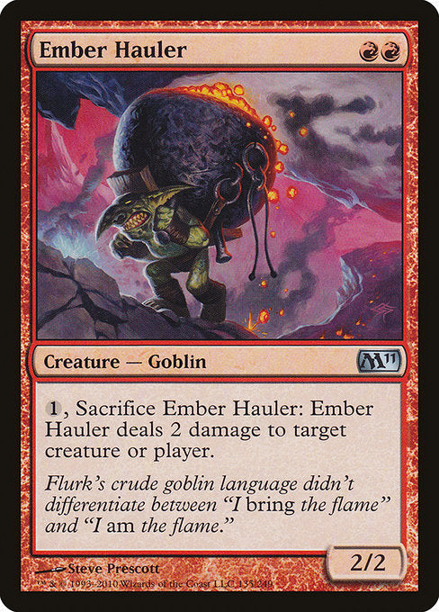 Ember Hauler [Magic 2011] - Evolution TCG