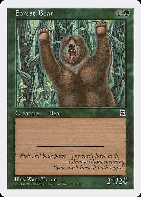 Forest Bear [Portal Three Kingdoms] - Evolution TCG