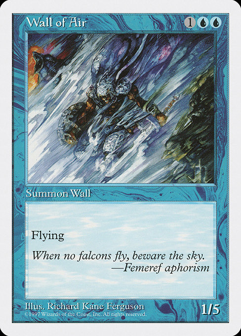 Wall of Air [Fifth Edition] - Evolution TCG