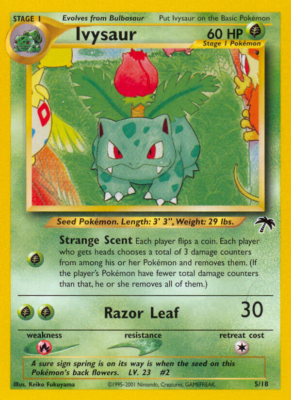 Ivysaur (5/18) [Southern Islands] - Evolution TCG