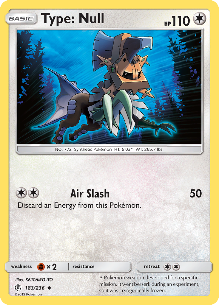 Type: Null (183/236) [Sun & Moon: Cosmic Eclipse] - Evolution TCG