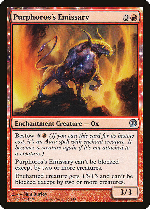 Purphoros's Emissary [Theros] - Evolution TCG