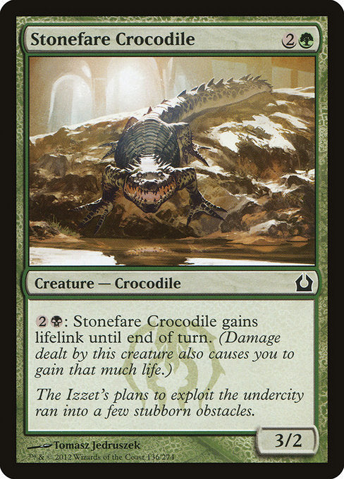 Stonefare Crocodile [Return to Ravnica] - Evolution TCG